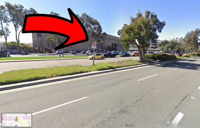 Мотоциклист сбил пешехода в Сан-Диего (Калифорния)