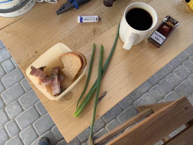 Навес для авто из бруса своими руками