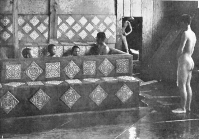 Электрические ванны в Японии