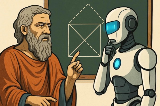 Что не смогли греки за 25 веков, ChatGPT сделал за минуты — нашел новый способ удвоить квадрат