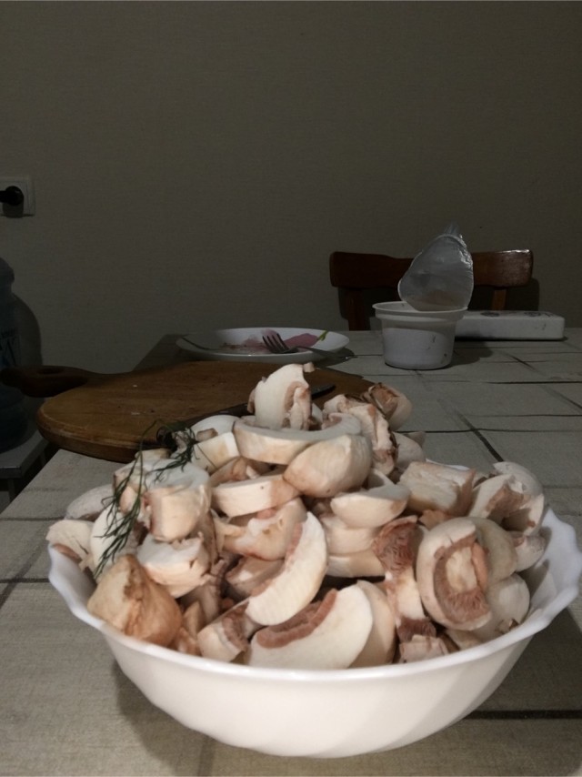 Печерицы под пиво