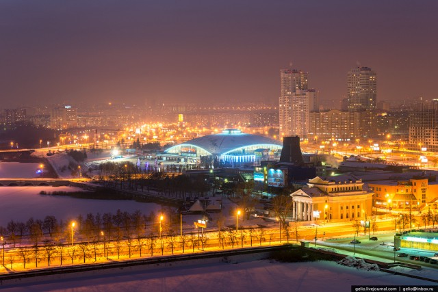 Челябинск с вертолёта