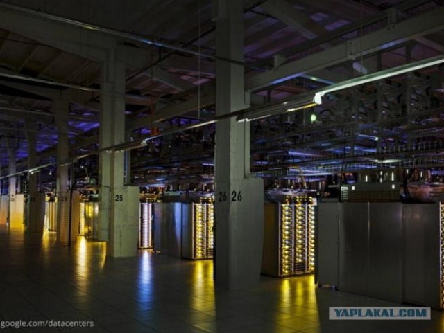 Виртуальная прогулка по датацентрам Google