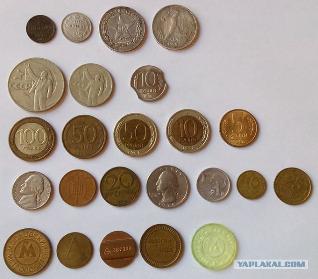 Монеты всякие и разные