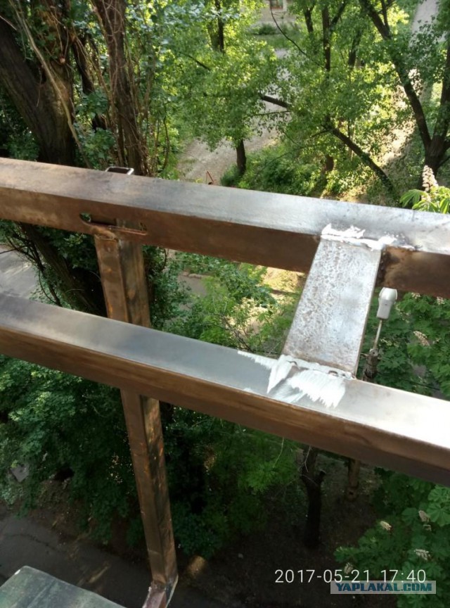 Теплый балкон с выносом