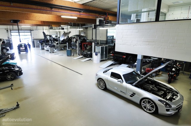 Экскурсия по мастерской BRABUS