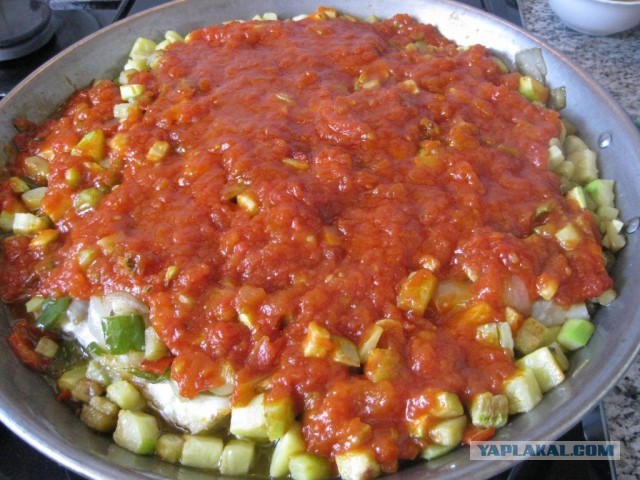 Треска с попугаями