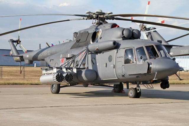 Уничтожение Ми-8 на острове Змеином