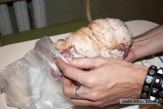 Рулет из брюшины