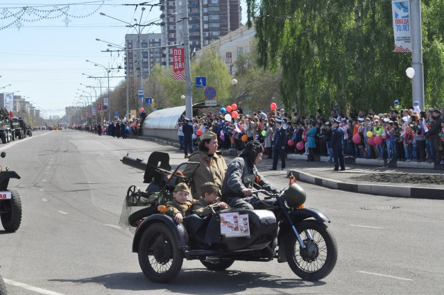 Порядок движения техники по Красной площади на параде 9 мая