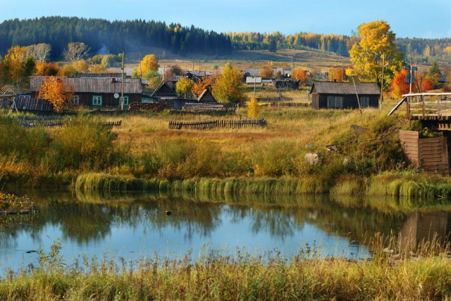 Осень в деревне