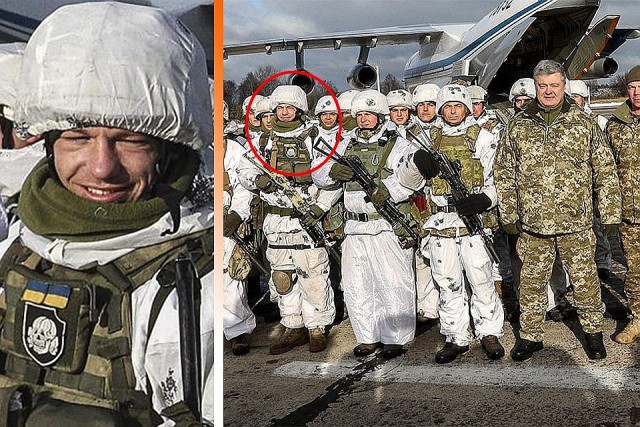 Украинский десантник извинился за фото с шевроном СС