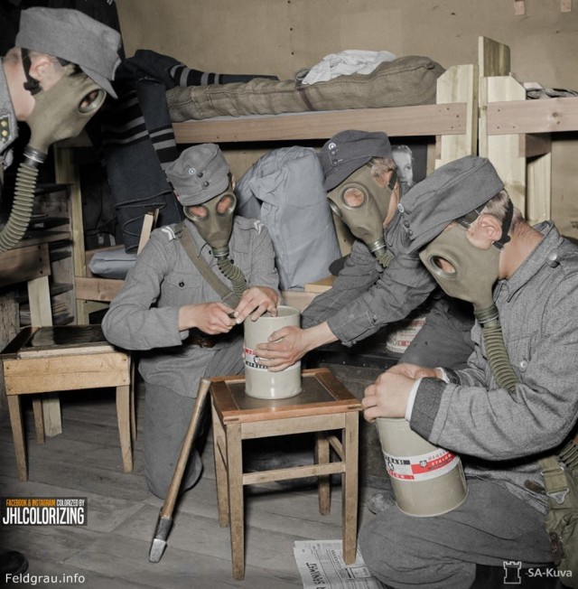 Архивные фотографии в цвете