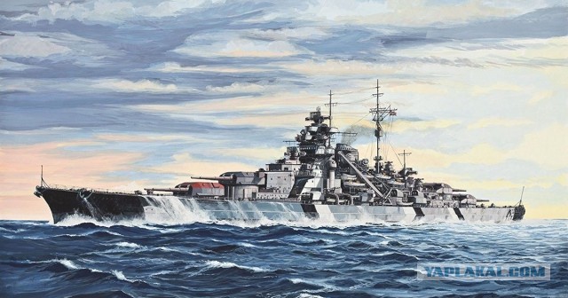 Линкор «Бисмарк»: история создания, блестящей победы и почётной гибели