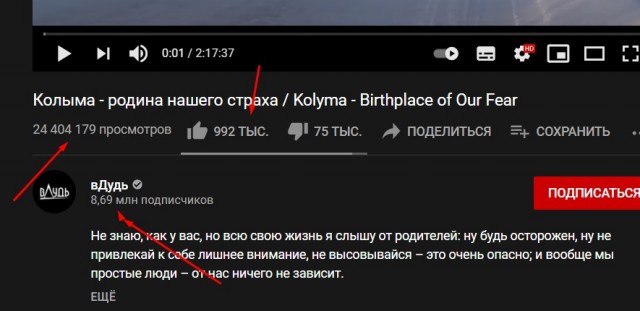 У видео ФБК о "дворце Путина" - более 100 млн просмотров