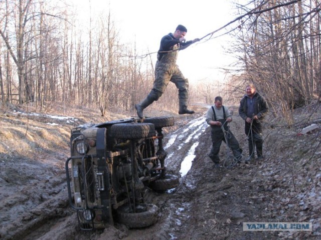 Возвращались как-то с рыбалки...