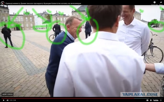 Кортеж гейропейских президентов