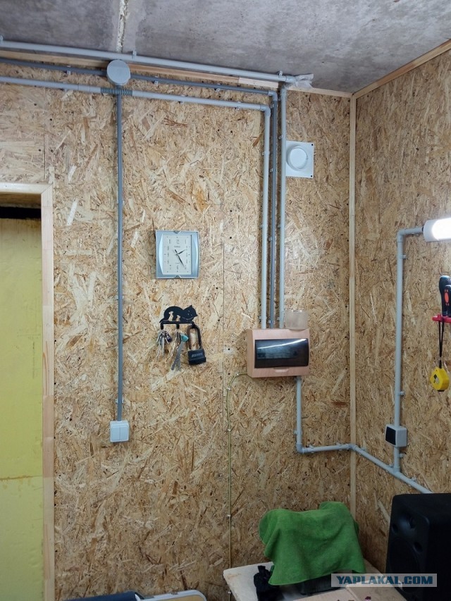 Бомжеремонт гаража кривыми руками