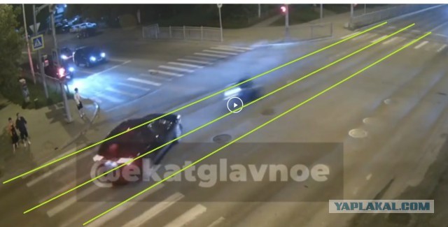 В Екатеринбурге тяжело пострадала мотоциклистка
