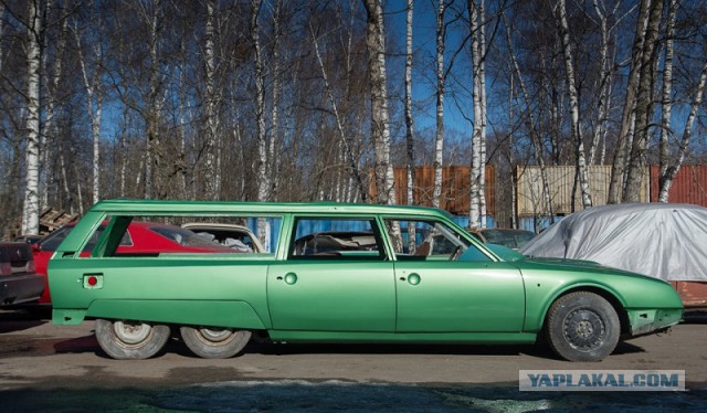 Шестиколесный Citroen CX Tissier SixWheeler
