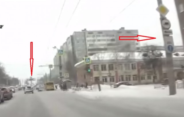 ДТП на регулируемом перекрестке
