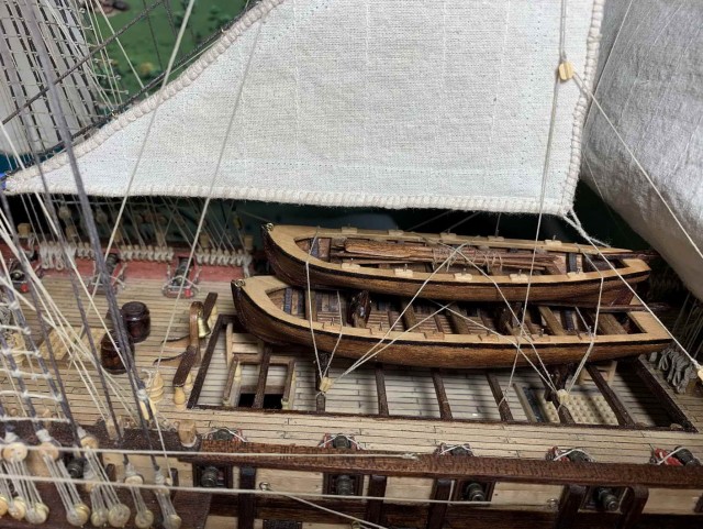 Постройка модели линкора Santisima Trinidad