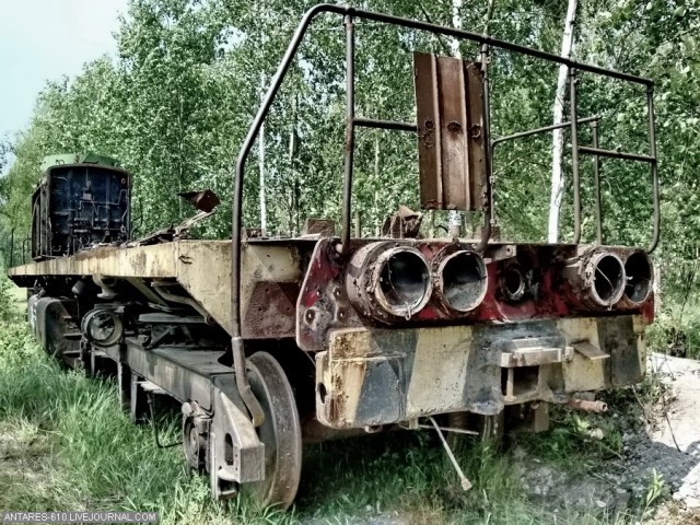 Кладбище заброшенных поездов
