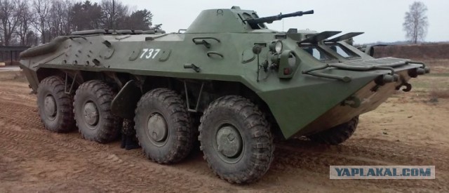 А какая военная техника была в вашем распоряжение?