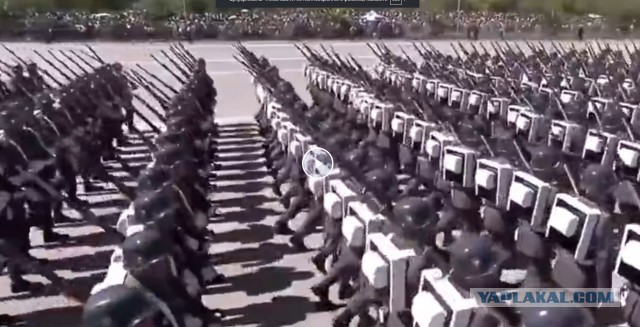 Женские войска Чили 2025. Кусочек Военного парада в День Славы чилийской армии
