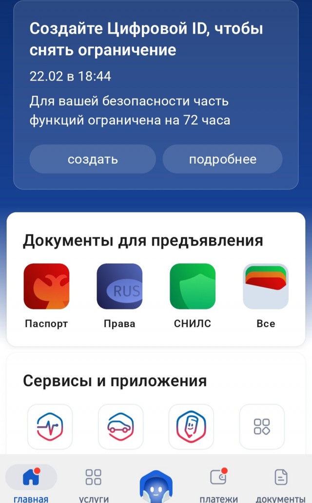 Госуслуги. Началось? Что происходит?