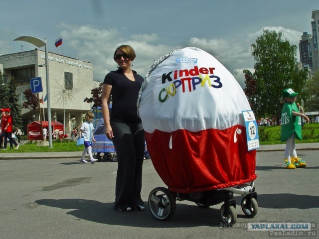 Парад колясок в Краснодаре