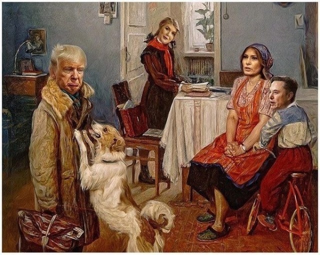 Мелания ругает Дони