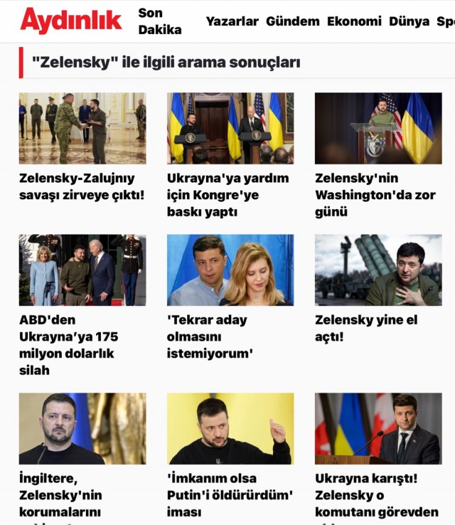 Турецкое издание раскрывает коррупционные схемы Зеленского