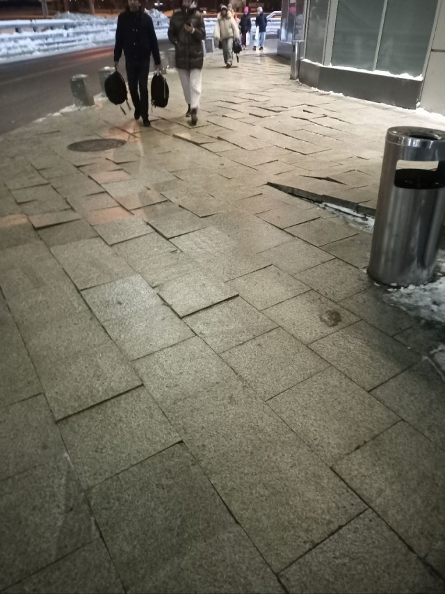 Москва, Сокольники, 2 марта. И так по всей Москве.