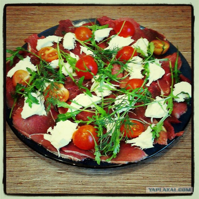 Карпаччо из куриной грудки