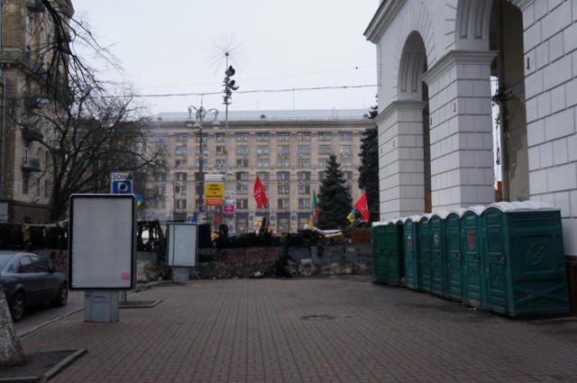 В центре Киева
