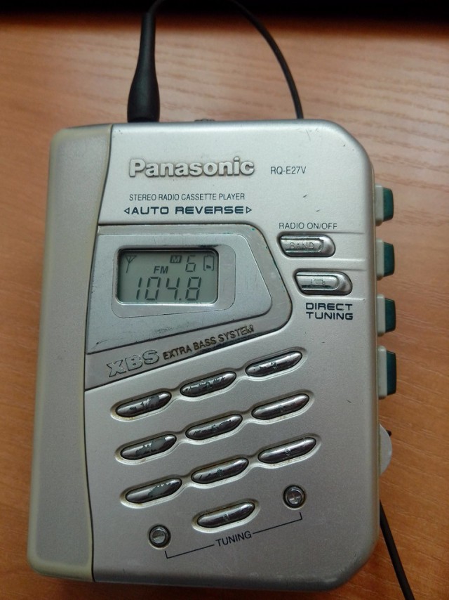 Stereo cassete player