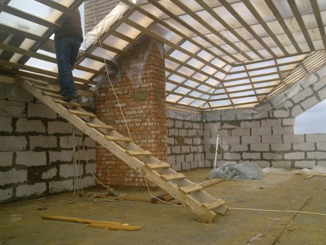 Стройка дома