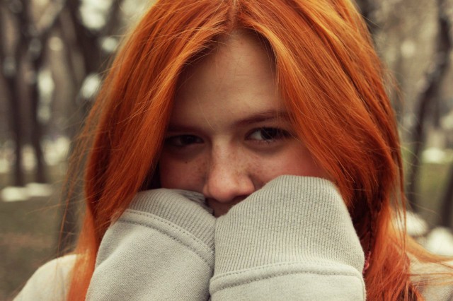 Милые рыжие девушки