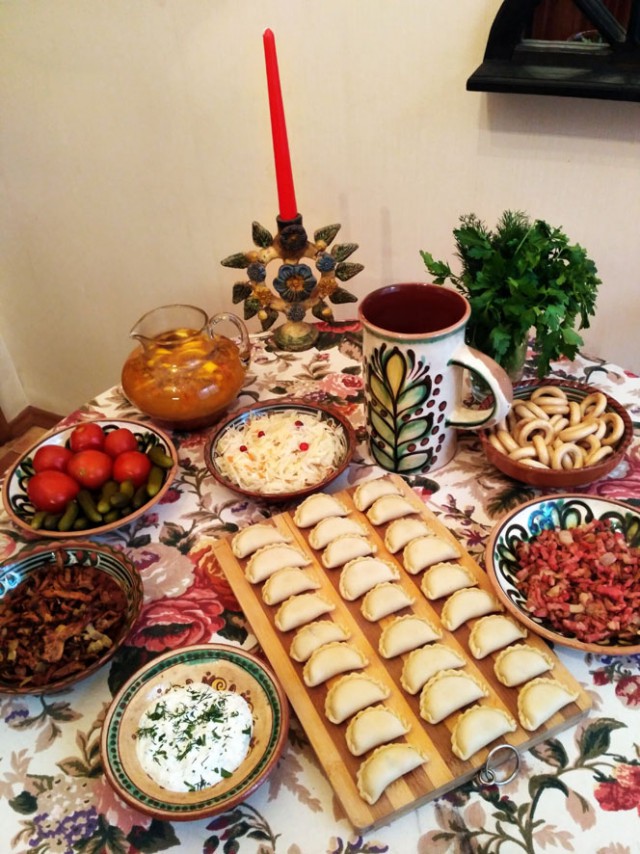 Эники-бэники - цветные вареники