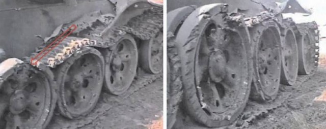 Обстрел танка Т-54/55 кумулятивными снарядами из гранатометов, ракетных комплексов и САУ