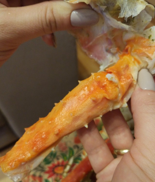 Я никогда не ел мясо краба