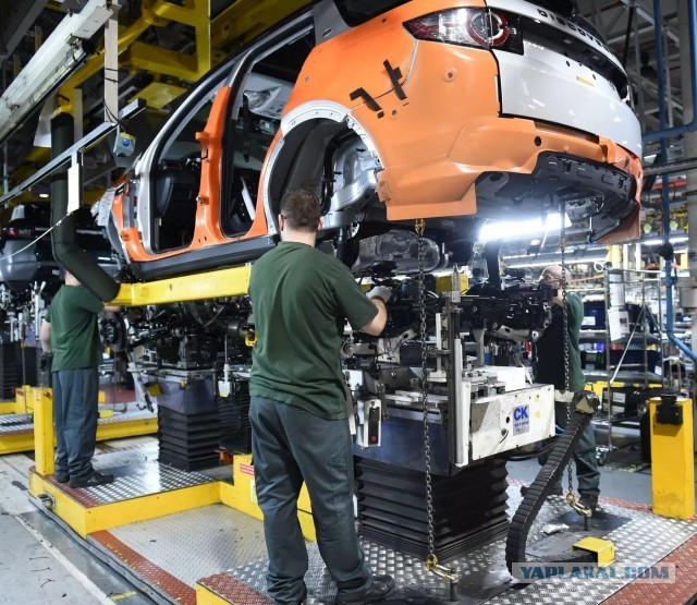 Экскурсия по заводу Land Rover