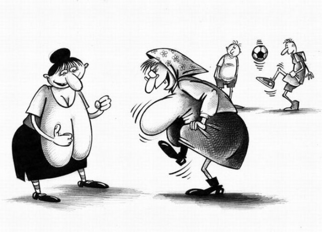 Большая грудь ногам покоя не даёт