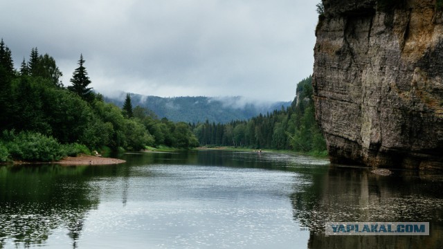 Река Сосьва, деревня Старая Сама, Денежкино, Северный Урал