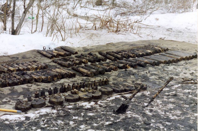 Раскопки огнеметного танка ОТ-34/76