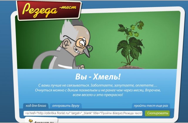 Резеда-тест