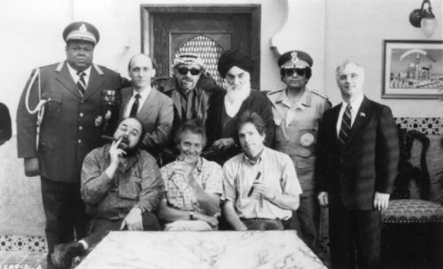 Редкие фотографии со съемочных площадок знаменитых фильмов