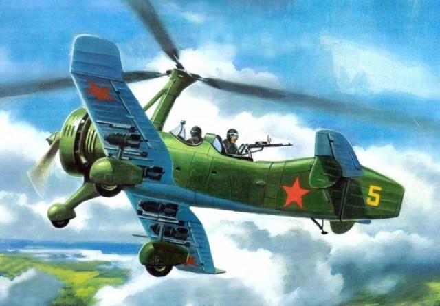 Вертолёты на фронтах Второй мировой