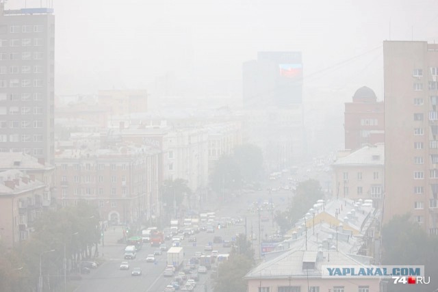О пожарах в Якутии